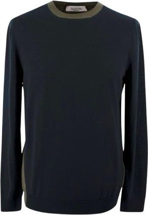 Valentino Garavani Valentino Two Tone Crew Neck Jumper Size M
