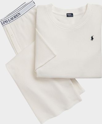 Polo Ralph Lauren Short-Sleeve Top Straight-Leg Pant Set