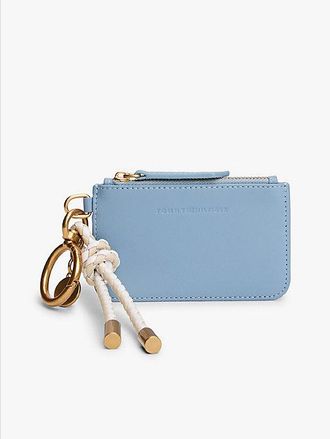 Tommy Hilfiger Monedero llavero de piel con charms