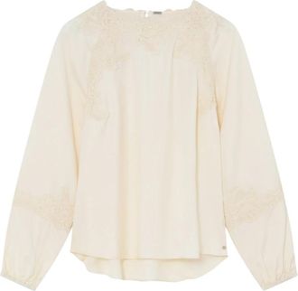 Gustav Annsofie Blouse - Dames - Blouses - Wit - L - Overhemden