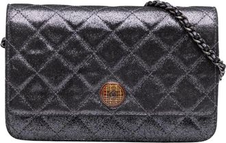 Chanel Pre-owned Borsa a Mano Trapuntata con Catena da Sera - - Pre-owned - Donna - Grigio - ONE SIZE