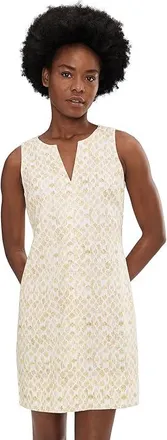 Tommy Bahama Palm-A-Dora Coastal Sand Dress Womens Dress Crouton : LG (US 12-14), Linen/Lyocell/Spandex