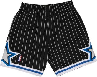Mitchell & Ness Orlando Magic 1994-95 Swingman Shorts - Heren - Fitness - Zwart - M - Polyester - Fitness