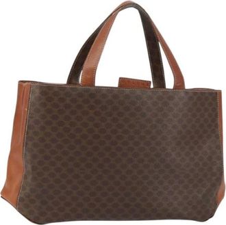 Celine Pre-owned Tote Bags, female, Brown, Size: ONE SIZE Pre-owned Plastic Tote Bag