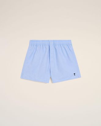 Ami Blue Cotton Black Ami De Coeur Boxer Blue - XL - for Men