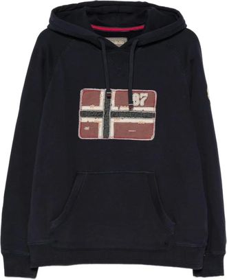 Napapijri Heren, Sweatshirts & Hoodies, Blauw, Maat: XL