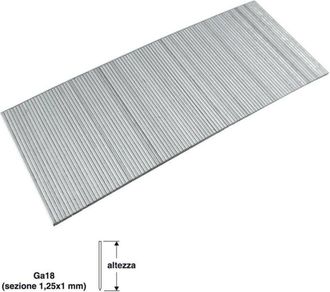 Trade Shop Trade Shop - Chiodi Per Chiodatrice Sparachiodi Aria Compressa Elettrica 3000pz Chiodi 50mm