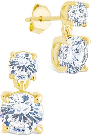 Sterling Forever Sterling Silver Galatea Brilliant Cut CZ Studs