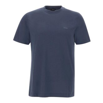 HUGO BOSS Camiseta de cuello redondo - Tops - Hombre - Azul - 3XL