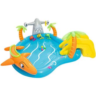 Bestway Piscina Con Giochi Gonfiabile Sea Life +2 Anni - cm.280x257x87 - peso Kg.5,900 (art.53067)