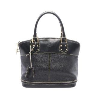 Louis Vuitton Pre-owned Lockit PM Lederen Handtas - Dames - Pre-owned - Zwart - Maat: ONE Size Leer