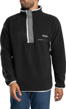 Columbia Helvetia II Half Snap Fleece, Zwart