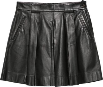 Emporio Armani Leather Skirt