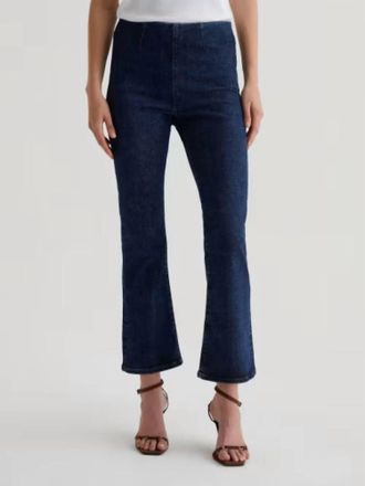 AG - Adriano Goldschmied Farrah Boot Crop Jeans In Hyacinth