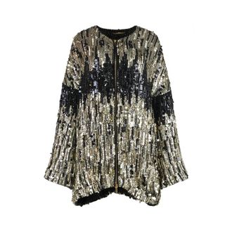 Alberta Ferretti Knitted Jacket - female - Alberta Ferretti - Cardigans - Multicolor - XS - Knitwear
