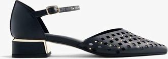 Gioseppo Womens Onsted Studded Flats In Black