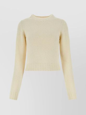 Palm Angels ribbed wool-blend logo-embroidered sweater