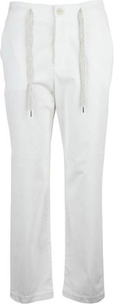 Eleventy Mujer, Pantalones, Blanco, Talla: M