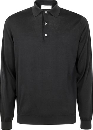 FILIPPO DE LAURENTIIS Long Sleeves Polo Shirt