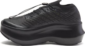 Salomon COMME des GARCONS x SALOMON Pulsar Platform Triple Black 471952