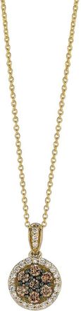Le Vian Flowers 14K 0.51 Ct. Tw. Diamond Pendant Necklace