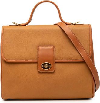 Gucci Pre-owned Gucci Calfskin Turnlock Top Handle Bag Ladies Z2TG6X5DB69JXIKT