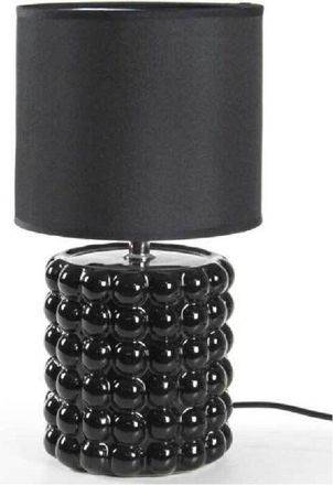 Trade Shop Trade Shop Traesio - Trade Shop - Lampada Abat Jour Da Tavolo Scrivania Comodino Ceramica Moderna 33x18 Cm 837388