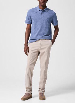 BOSS Mens Kane peachskin tapered chino pant