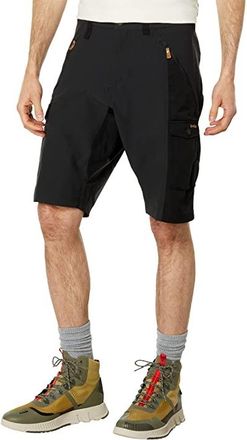 Fj&auml;llr&auml;ven Abisko Short Mens Shorts Black : 54 (US Mens 37) R, Cotton/Mesh/Polyester