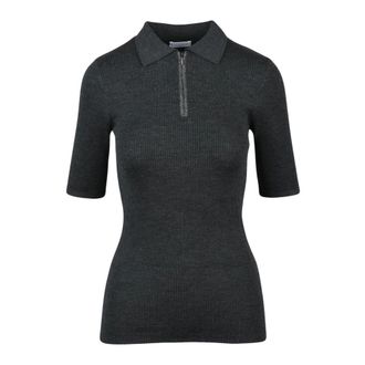 Brunello Cucinelli Maglia Sottogiacca - - Tops - Donna - Grigio - L