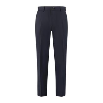 THE (ALPHABET) Los Pantalones de Lana Sastrer&iacute;a - Trousers - Hombre - Azul - S