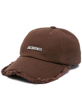 Jacquemus La Casquette Artichaut baseball cap - Brown