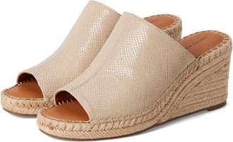 Lucky Brand Cabriah Espadrille Wedge Sandal Womens Sandals Smoke Grey : 8.5 B - Medium, Leather