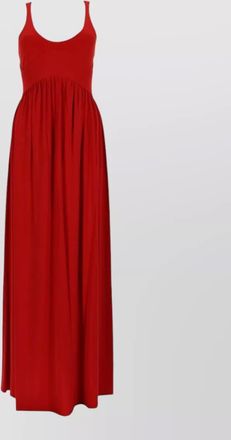 Sportmax crepe jersey maxi dress