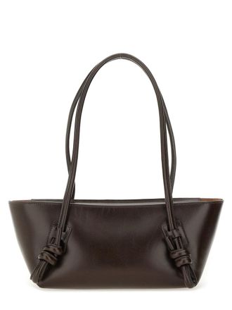 Hereu Calf Leather Shoulder Bag - Brown