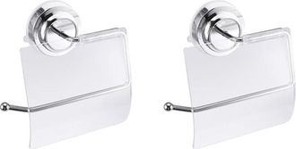 OEM 2 Toalleros De Acero Inoxidable, Toalleros Con Sabor A Salsa, Toalleros Magn&eacute;ticos, Dispensador De Papel Higi&eacute;nico, Accesorios De Ba&ntilde;o, Plateados