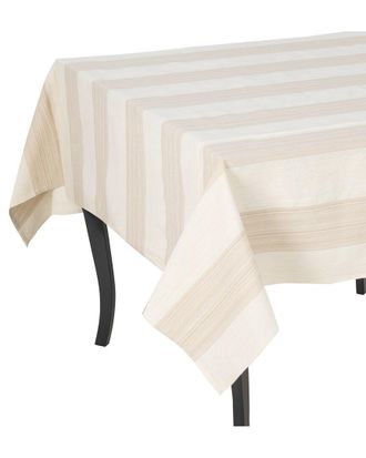 French Home Striped Tablecloth