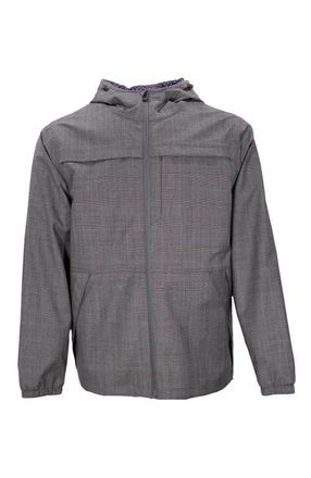 Lords of Harlech Luca Wool Waterproof Jacket in Grey at Nordstrom, Size X-Large
