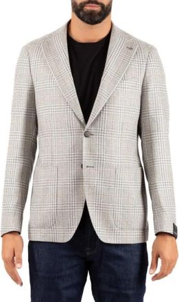 Tagliatore Svs 22K Jas - Heren - Blazers - Grijs - 2XL - Wol - Jassen