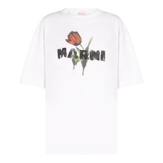 Marni T-Shirts And Polos Light And Natural-Donna