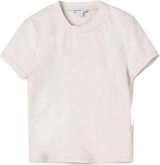 James Perse T-shirt crop - Toni neutri
