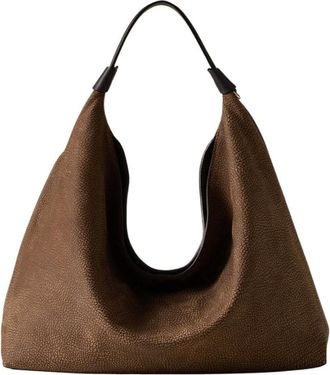 Borbonese Mujer, Bolsos, Marr&oacute;n, Talla: ONE Size