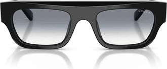 Vogue Sunglasses Vo5694 Su W44/79 Black/Transparent Blue Gradient Women