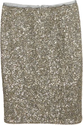 Zadig&Voltaire Minigonna con paillettes - Argento