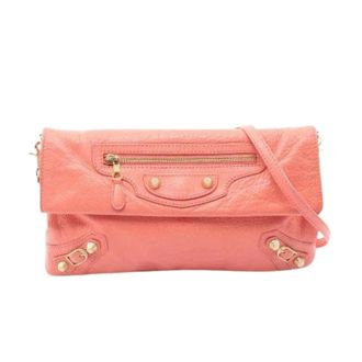 Balenciaga Borsa 2-in-1 in Pelle Giant Envelope Pre-owned - - Pre-owned - Donna - Rosa - ONE SIZE