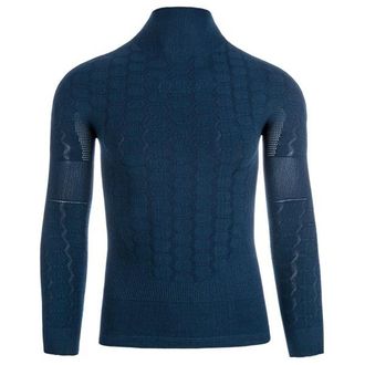 Q36.5 Base Layer 3 Longsleeve Kunstfaserunterw&auml;sche - Unisex | blau