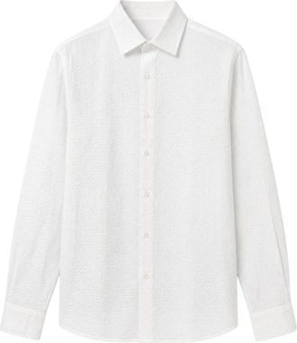 Xacus Casual Overhemden - Heren - Casual Overhemden - Wit - L - Overhemden