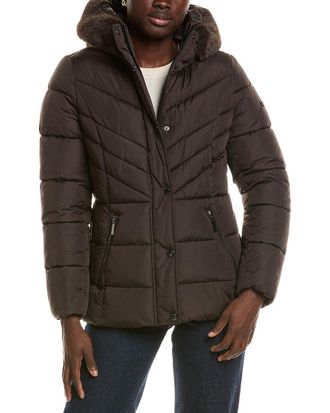 Laundry Laundry by Shelli Segal Snowchic Coat