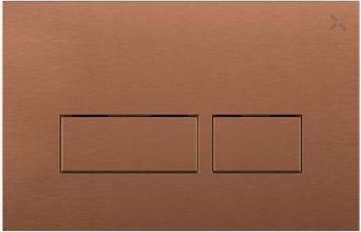 Crosswater MPRO bedieningsplaat - 23.6x15.2cm - geborsteld brons