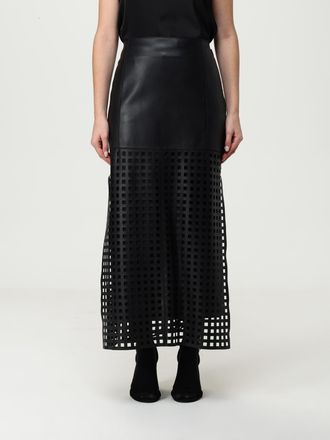 Emporio Armani Rasteruitsnede Midi Rok